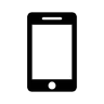 Icon showing a website adapting to different devices.